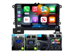 A-Sure Android 15 Carplay GPS Navi Für VW Golf 5 6 Passat Touran Caddy Jetta Autoradio (Digitalradio (DAB), RDS, FM, AM, 1280*720 Screen/4-Core CPU/2+64G/9 Zoll) – Produktbild 1 von 1
