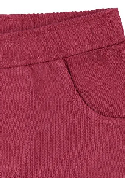 loud + proud loud + proud Babys & Kinder Bermuda Light Twill, GOTS-zertifiziert, Rouge(rosa), – Produktbild 3 von 3
