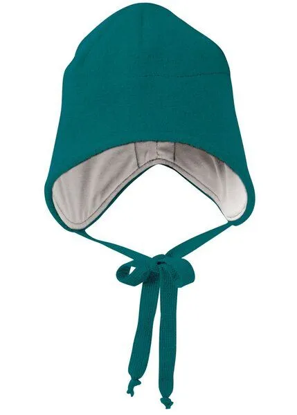 Disana Disana Walk-Mütze bio Merinowolle mit Baumwollfutter, Pacific, – Produktbild 2 von 2