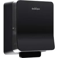 Satino Satino AutoCut Handtuchrollen-Spender "HYGINITY" mit Restrollenfunktion, schwarz – Produktbild 1 von 1