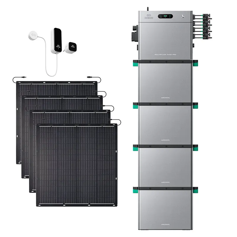 Zendure Deutschland Zendure Deutschland SolarFlow 2400 Pro | 2400W Bi-direktionaler Balkonkraftwerk-Speicher, SolarFlow 2400 Pro + Smart Meter D0 (2.4 kWh) / 4*AB3000L (11.52 kWh) / 4*230W Flexible (920Wp) – Produktbild 1 von 1