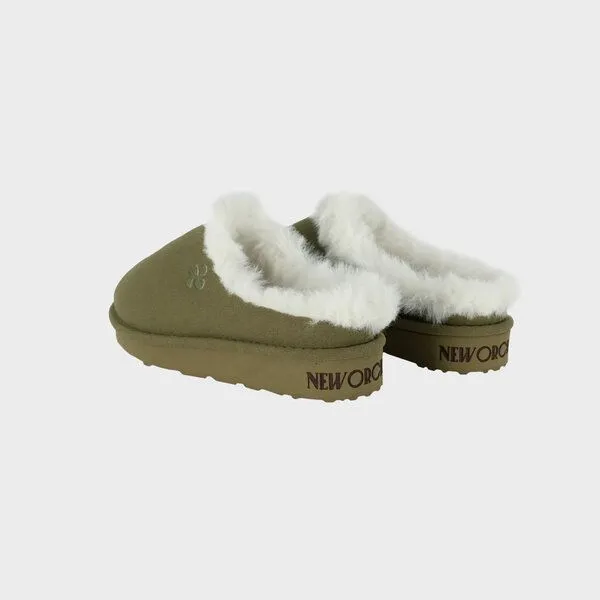 New Orchard New Orchard Vegan Slippers, Misty sage, – Produktbild 1 von 4
