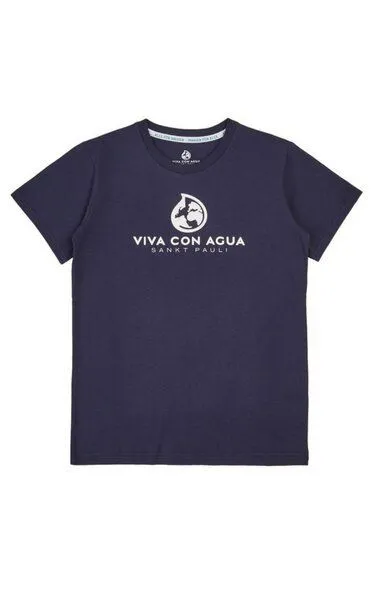 VIVA CON AGUA VIVA CON AGUA Kids T-Shirt LAUT, Dunkelblau, – Produktbild 1 von 2