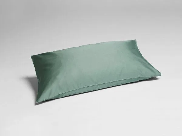 Yumeko Yumeko Kissenbezug aus Baumwollsatin, Sea green, – Produktbild 2 von 4