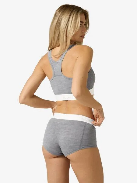 Super.Natural Super.Natural W BIO BASE HIPSTER für Damen, Merino, Cashmere grey melange, – Produktbild 2 von 4