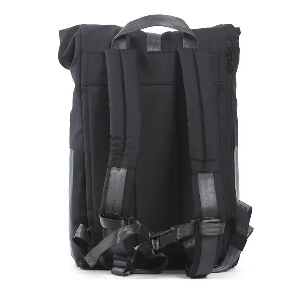 7clouds 7clouds Rolltop-Rucksack Kira 7.1, Black, – Produktbild 3 von 4