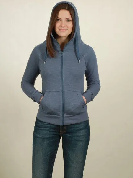 NATIVE SOULS Native Souls Zip-Hoodie Damen, Smoke blue, – Produktbild 2 von 2