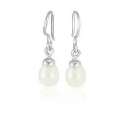 pakilia pakilia Silber Ohrringe Perlentropfen Fair-Trade und handmade – Produktbild 1 von 1