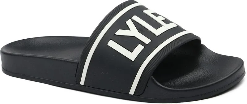 Lyle and Scott Lyle & Scott Badesandalen Schwarz - Größe 41, Schwarz, – Produktbild 2 von 5