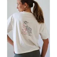 Kultgut Kultgut Artdesign - Shirt 100% Biobaumwolle - Boxiform- /Quit Moment, Natur, – Produktbild 1 von 1