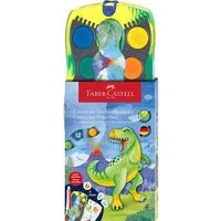 Faber Castell Faber-Castell Farbkasten "Connector" 12 Farben, Dino – Produktbild 1 von 1