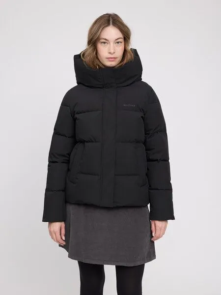 Mazine Mazine Basic Puffer Jacket, Black, – Produktbild 2 von 3