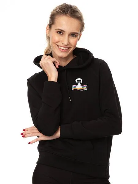 FellHerz FellHerz Damen Hoodie Ommm black – Produktbild 5 von 6