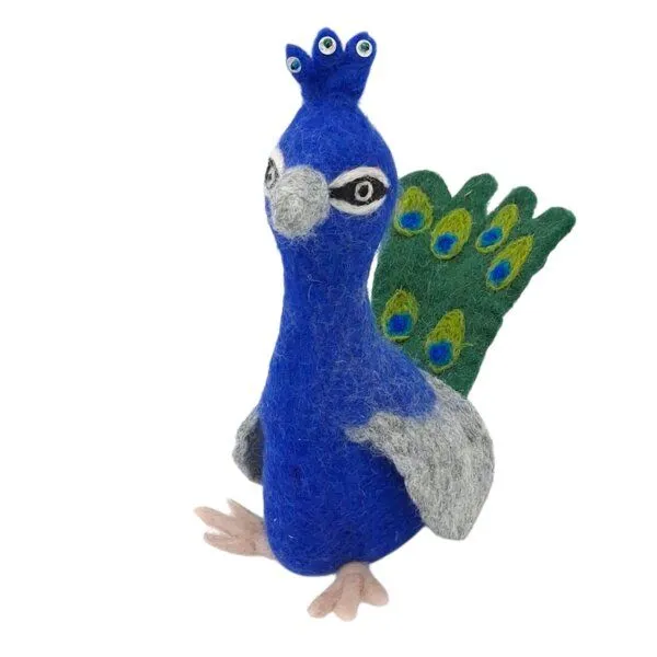 short'n'pietz short'n'pietz Pfau als Filz Eierwärmer – Produktbild 3 von 3