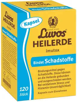 Heilerde-Gesellschaft Luvos Just Heilerde-Gesellschaft Luvos Just Luvos HEILERDE Imutox 120 St Kapseln – Produktbild 1 von 1