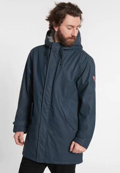 derbe derbe Regenjacke „Trek Cozy Rc“, Navy, – Produktbild 1 von 3