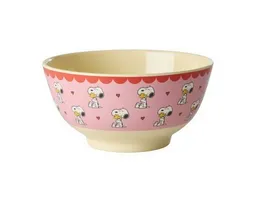 RICE RICE Müslischüssel Melamin Schüssel mit Snoopy Motiv, 15 x 7,5 cm 700 ml – Produktbild 1 von 1