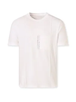 marco donati Kurzarmshirt weiß – Produktbild 1 von 1