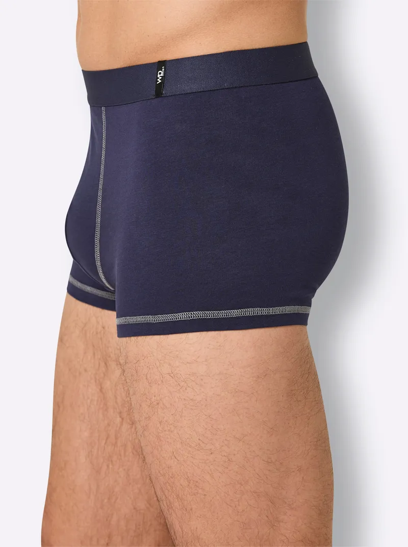 wäschepur men Pants marine + anthrazit-meliert, Marine + anthrazit-meliert, – Produktbild 2 von 3