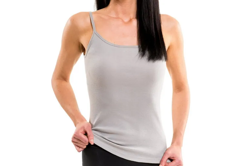 HERMKO Achseltop 1560 (Pack, 3er) Träger Top, Bio-Baumwolle, Spaghettiträger, Shirt, Basic, Bunt, – Produktbild 2 von 4