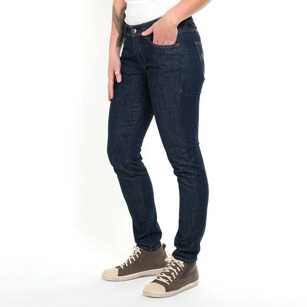 fairjeans fairjeans dunkelblaue Jeans SLIMMY NAVY, schmales, anliegendes Bein, mittelhoher Bund, aus Bio-Cotton – Produktbild 6 von 8