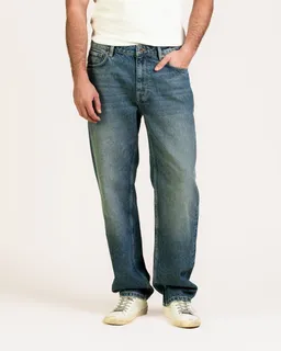 Kuyichi Kuyichi Herren vegan Jeans Larry Loose Atlantik – Produktbild 1 von 1