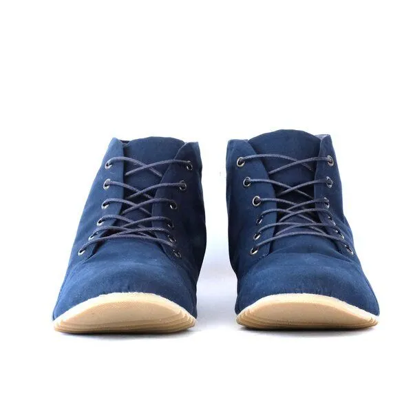 SORBAS SORBAS '66 veganer Sneaker aus Bio-Baumwolle (ungefüttert), Blau, – Produktbild 2 von 4