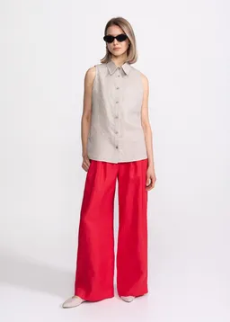 De IONESCU De IONESCU Damen vegan Ärmelloses Shirt Bârsana – Produktbild 1 von 1