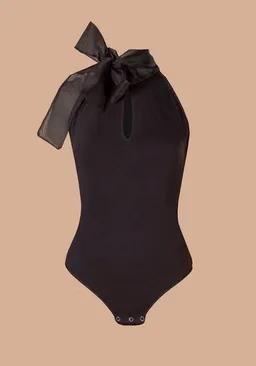 Atelier SNOW Atelier SNOW Eleganter Neckholder-Body ‘Odessa’ aus Bio-Baumwolle – Produktbild 1 von 1