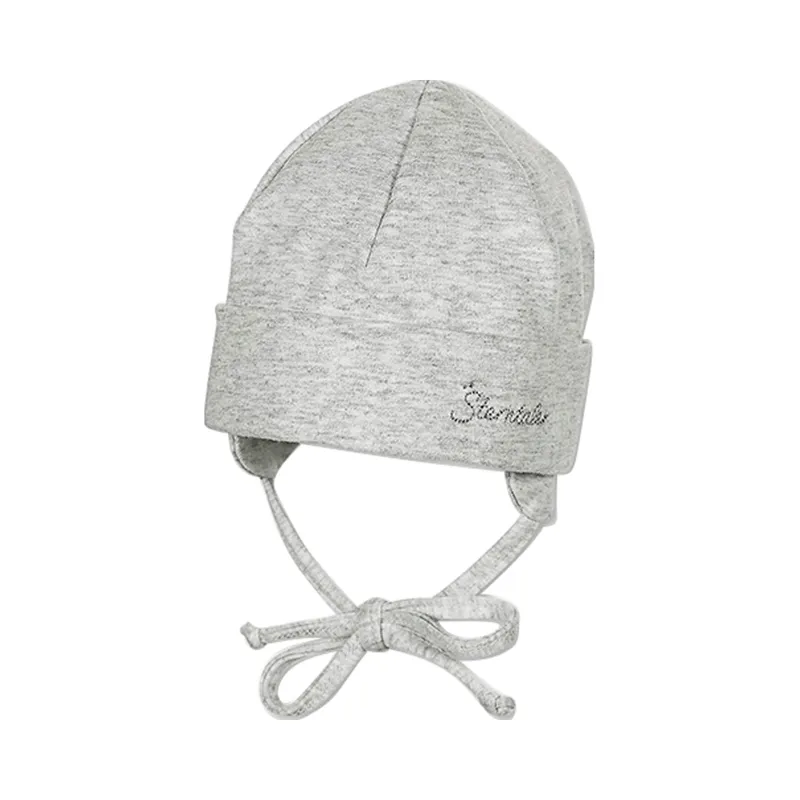 Sterntaler Sterntaler Mütze mit Bindeband, Grau, – Produktbild 1 von 1