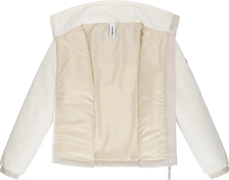 ragwear ragwear Plüschjacke Arctika II Flauschige Jacke aus Teddyfleece, Beige|braun, – Produktbild 1 von 4