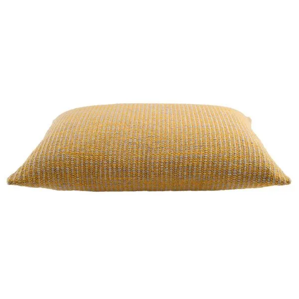 liv interior liv interior Recyceltes In-/Outdoor Kissen MELANGE, Gelb, – Produktbild 1 von 4