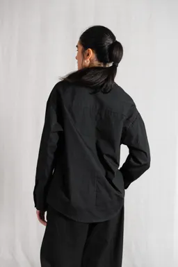 Jyoti - Fair Works Jyoti - Fair Works Damen vegan Hemd Ashrit Schwarz – Produktbild 1 von 1