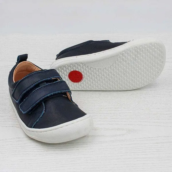 Pololo Pololo Barfuß-Sneaker aus pflanzlich gegerbtem Leder, unisex, Blau, – Produktbild 3 von 4