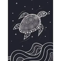 vis wear vis wear Turtle Poster – Produktbild 1 von 1