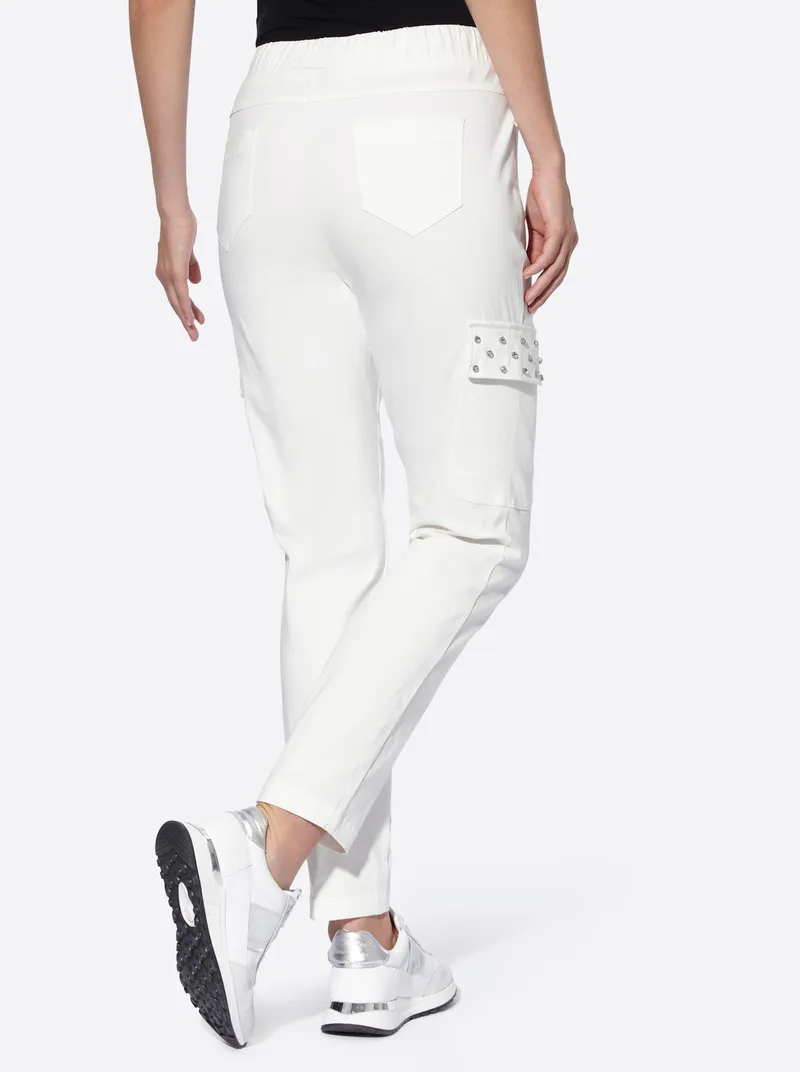 heine Schlupfhose ecru, Ecru, – Produktbild 2 von 3