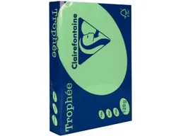 Clairefontaine 250 Blatt Clairfontaine Farbiges Kopierpapier 'Trophee' 120 g/m², DIN A4, grün – Produktbild 1 von 1