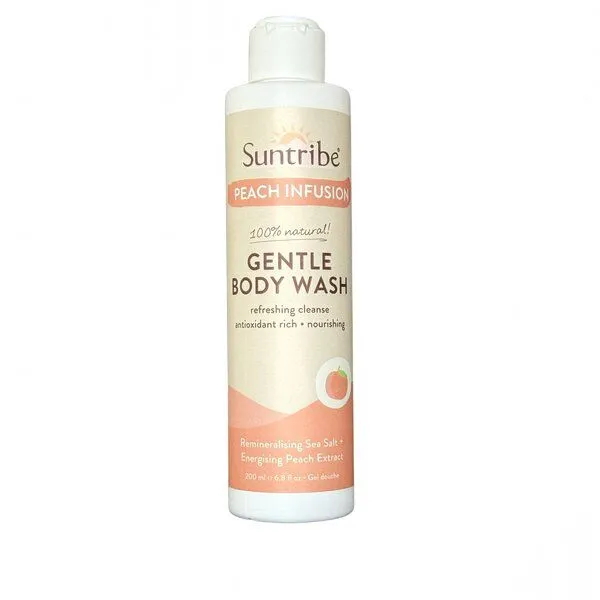 Suntribe Suntribe Bio Duschgel Pfirsich – Produktbild 1 von 3