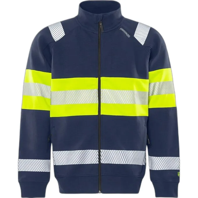Fristads Sichtbare Zip-Jacke Fristads 7531 GKC, Gelb, – Produktbild 1 von 2