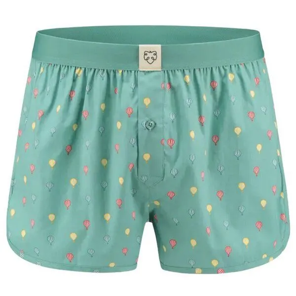 A-Dam A-Dam Boxershort Gemustert, Daan (türkis), – Produktbild 1 von 1