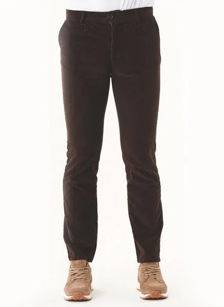 ORGANICATION ORGANICATION Cordhose aus Bio-Baumwolle, Schwarz(espresso), – Produktbild 1 von 3