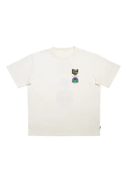 DillySocks DillySocks T-Shirt „Ballin All Day“, Weiß, – Produktbild 2 von 4