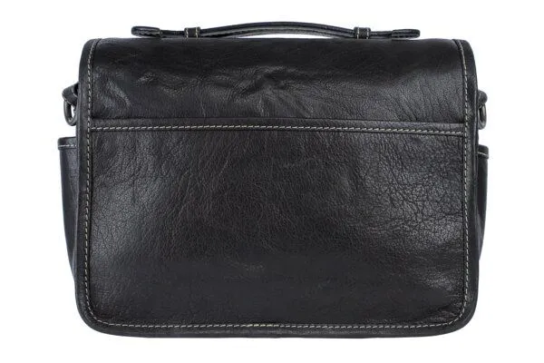 Alpenleder Alpenleder Kameratasche PRESSE, Ebenholz, – Produktbild 4 von 4