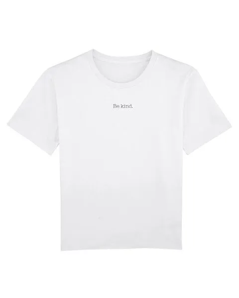 Human Family Human Family Bio Damen T-Shirt "Frame - Be kind" in 5 Farben, Schwarz, – Produktbild 4 von 4