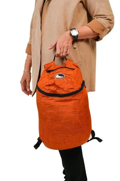 Ticket to the Moon Ticket to the Moon Ultraleicht Rucksack "Backpack Mini" (15 Liter), Terracotta orange, – Produktbild 3 von 4
