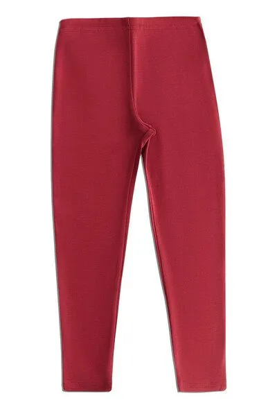 Leela Cotton Leela Cotton Baby Kinder Leggings Bio-Baumwolle Unisex 2051, Rosarot (rosa), – Produktbild 1 von 3