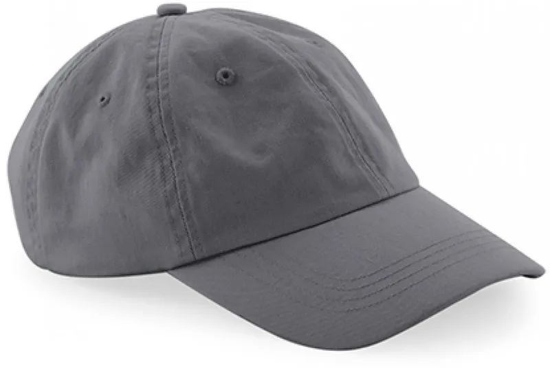 Beechfield Beechfield Baseball Cap Organic Cotton 6 Panel Dad Cap, Graphite grey, – Produktbild 1 von 4