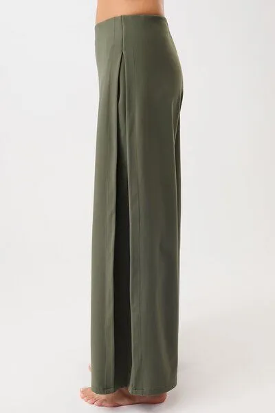 mandala Mandala Extra Wide Pants, Leaf (grün), – Produktbild 3 von 5