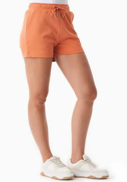 ORGANICATION ORGANICATION Leichte Sweatshorts aus Bio-Baumwolle, Soft beige, – Produktbild 4 von 4