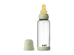 BIBS BIBS Babyflasche aus Glas im Komplett-Set Sage 240 ml – Produktbild 1 von 1